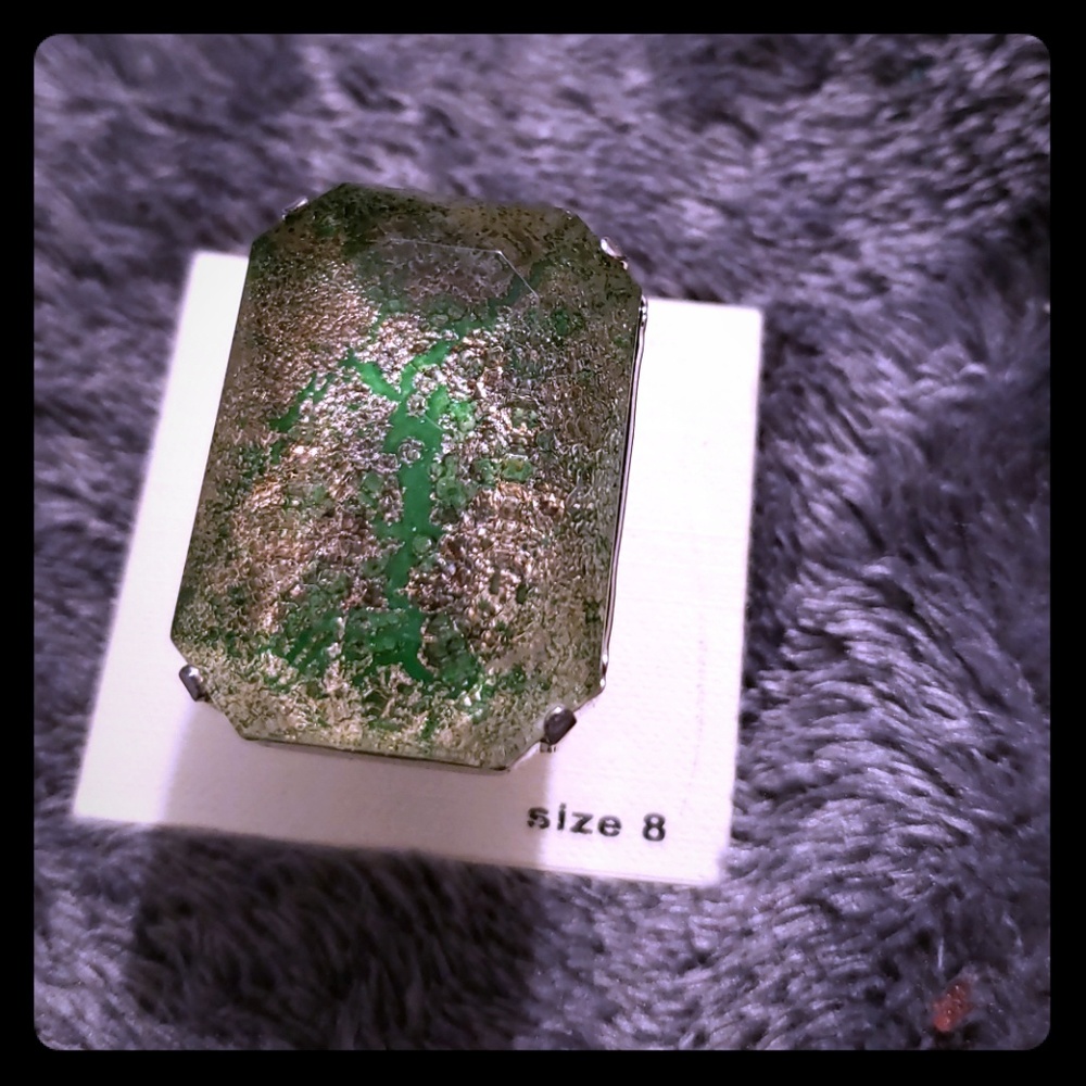 Green and Gold NWT Ring from CBC